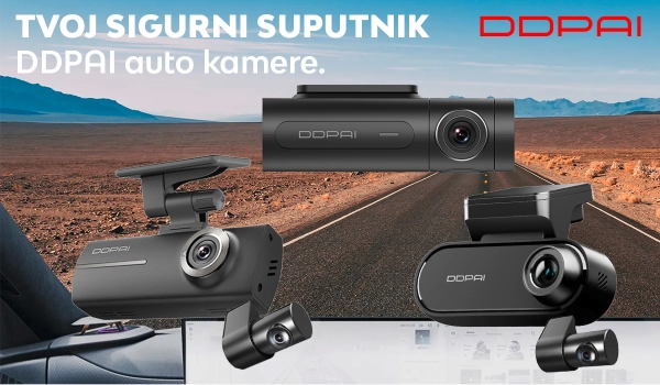 DDPAI auto kamere – 24/7 sigurnost tvog automobila!